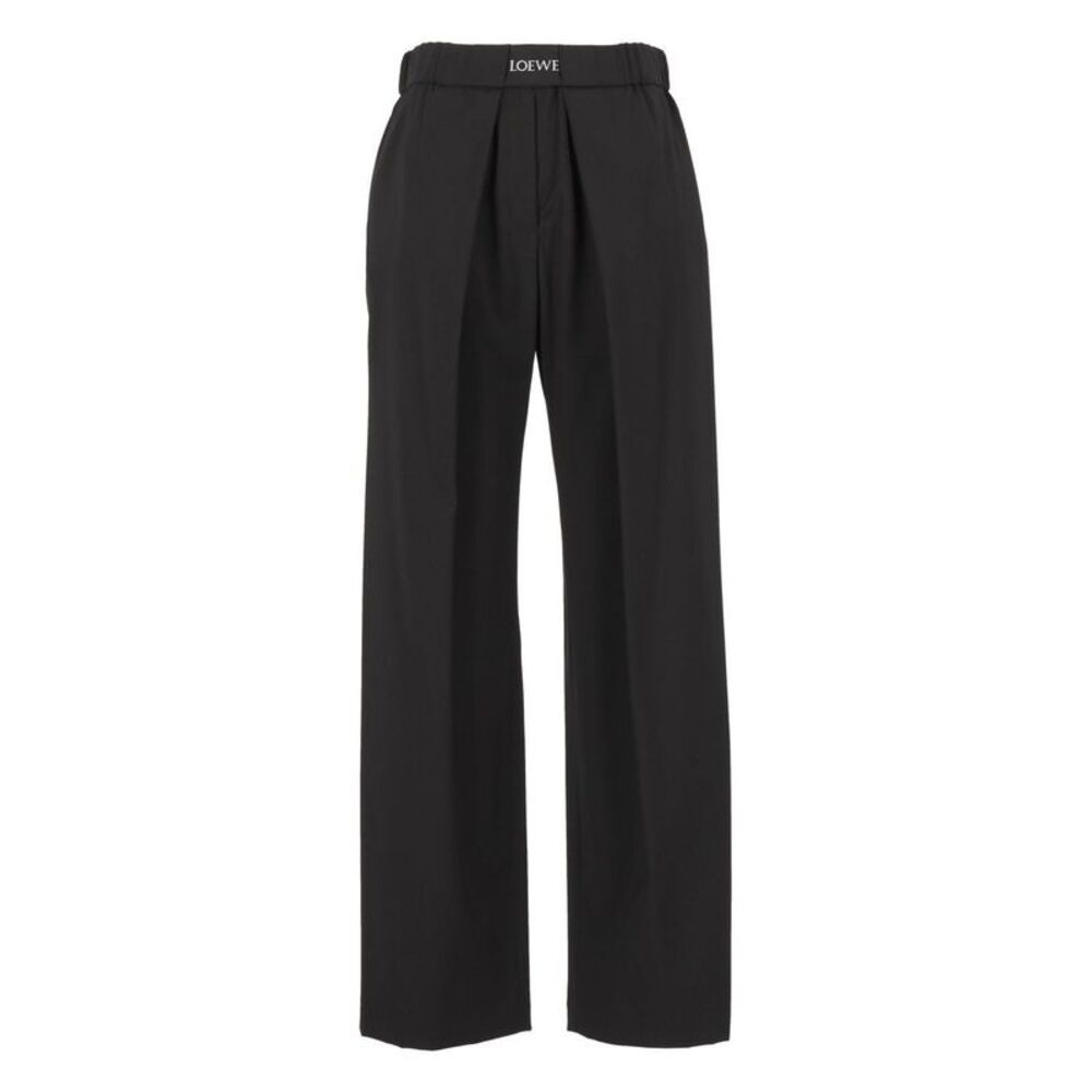 Loewe Women Stretch Wool Trousers